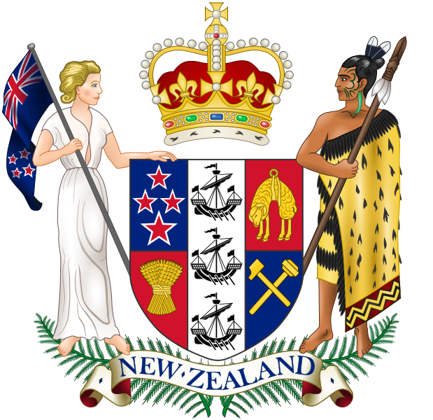 Герб Новой Зеландии / Виза в новую зеландию / вид на жительство в новой зеландии / www.visatoday.ru