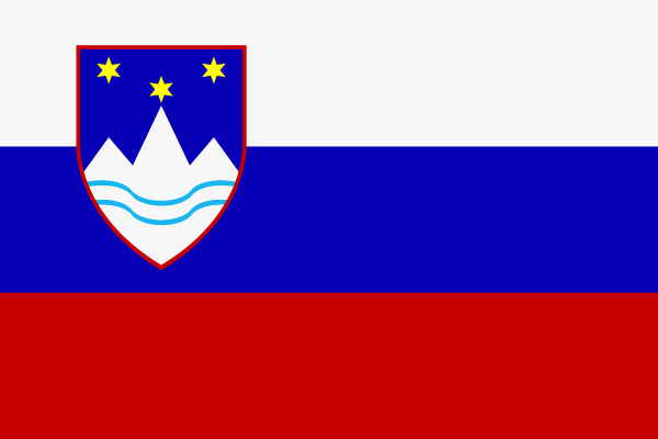 флаг словении / виза в словению / вид на жительство в словении / www.visatoday.ru / 